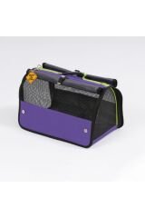Yıkanabilir Plastik Fileli Kedi Köpek Taşıma Çantası Flybag Model