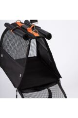 Yıkanabilir Plastik Fileli Kedi Köpek Taşıma Çantası Flybag Model