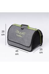Yıkanabilir Plastik Fileli Kedi Köpek Taşıma Çantası Flybag Model