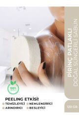 Magic Women Süngerli Doğal Sabun Pirinç Patlağı – 120 gr