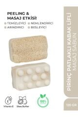 Magic Women Doğal Kabak Lifli Sabun Pirinç Patlağı - 120gr