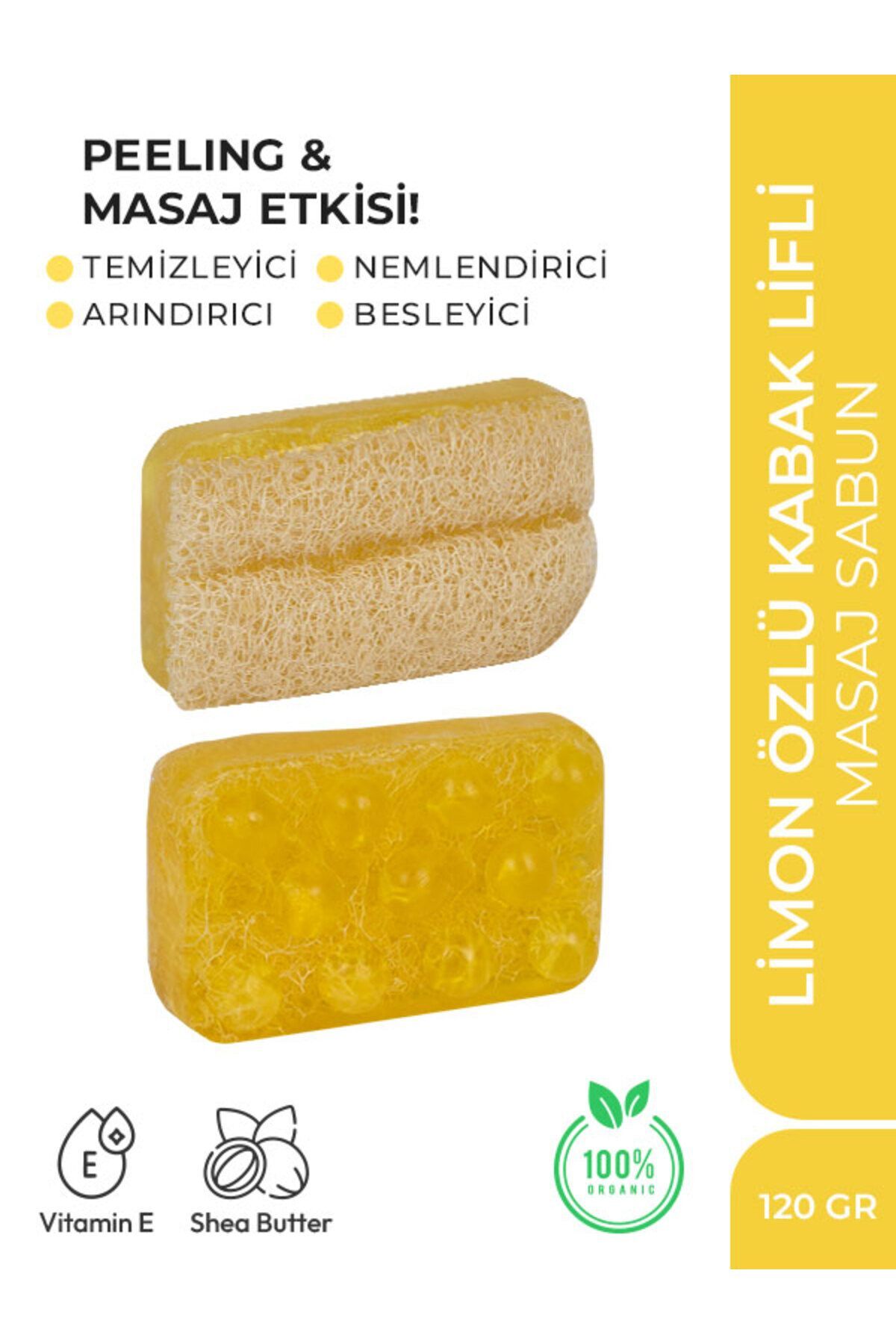 Magic Women Doğal Kabak Lifli Sabun Limon - 120gr