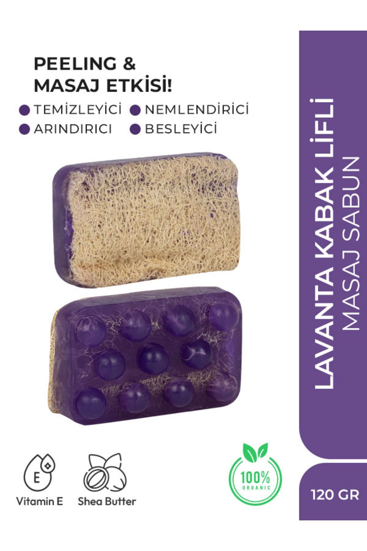 Magic Women Doğal Kabak Lifli Sabun Lavanta - 120gr