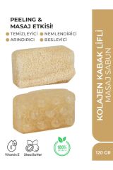 Doğal Kabak Lifli Sabun Kolajen -120gr