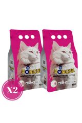 Bebek Pudrası Kokulu 10l X 2 Kedi Kumu