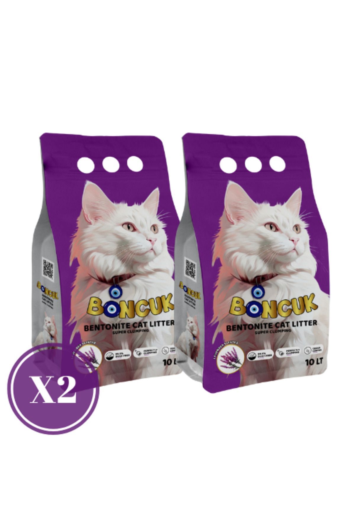 Lavanta Kokulu 10l X 2 Kedi Kumu