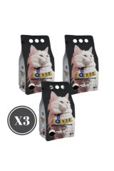 Aktif Karbonlu 10l X 3 Kedi Kumu