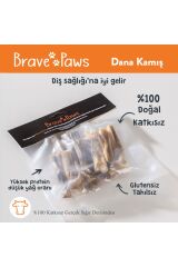 Dana Kamış %100 Doğal Köpek Çiğneme Çubuğu Kurutulmuş 100 gr Dana Kamış Köpek Ödülü
