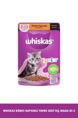 Whiskas Yavru Kümes Hayvanlı Poşet Kedi Mama 85 gr X 24