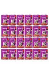 Konserve Biftekli Kedi Mama 24 X 400 gr